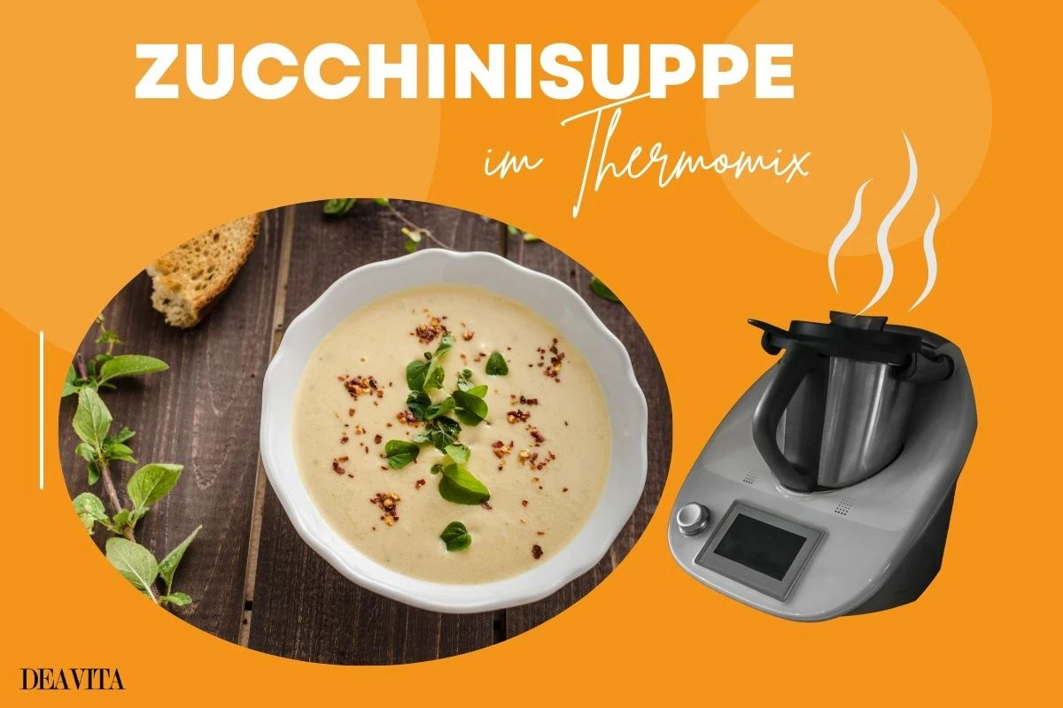 zucchinisuppe im thermomix lecker zubereiten tipps