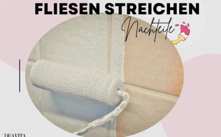 alte Fliesen streichen lohnt es sich Aufwand