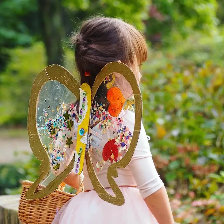 Basteln mit Naturmaterialien im Herbst mit Kindern