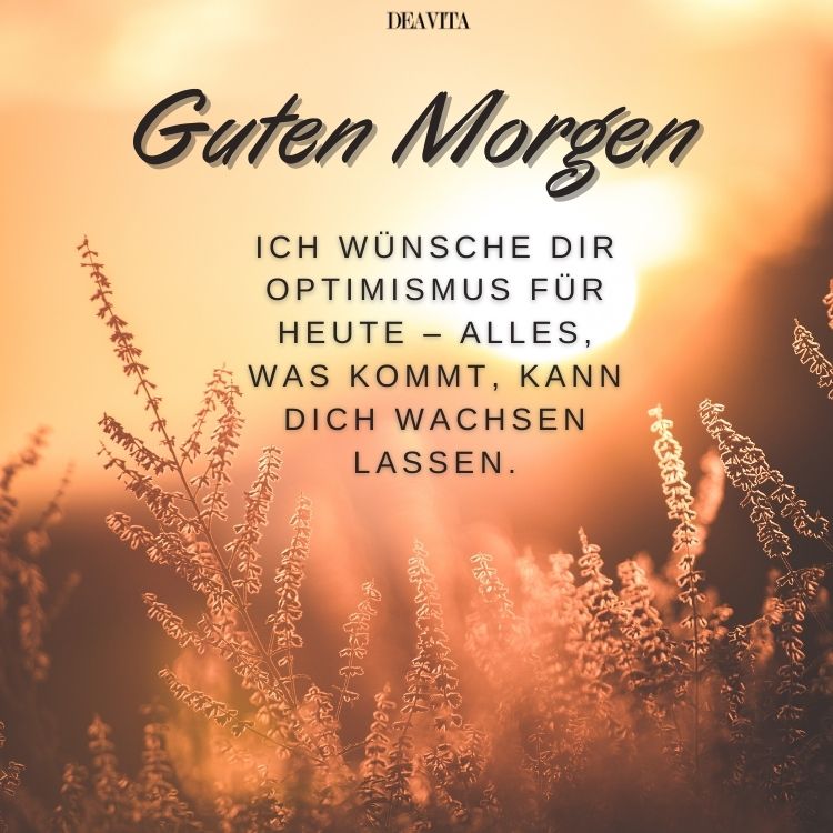 donnerstag optimismus wünschen