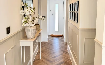 Ein schmaler, langer Flur kann mit den richtigen Ideen freundlich wirken