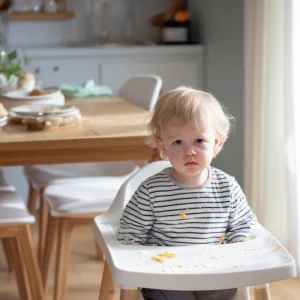 essensreste nach der mahlzeit – hochstuhl als reinigungs hotspot im familienalltag