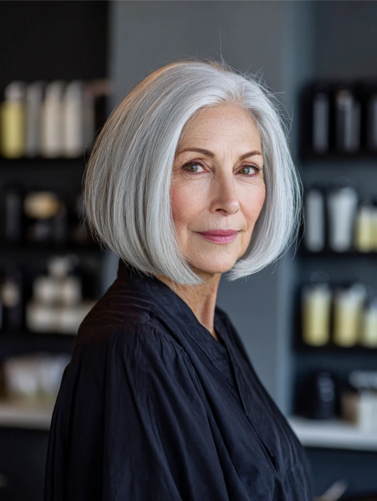 frisuren ab 70 die 25 schönsten mittellangen schnitte abgerundeter, mittellanger bob