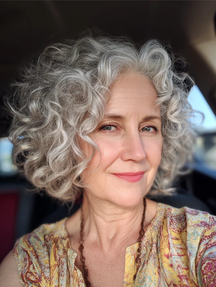 frisuren ab 70 die 25 schönsten mittellangen schnitte mittellanger, lockiger bob mit viel volumen