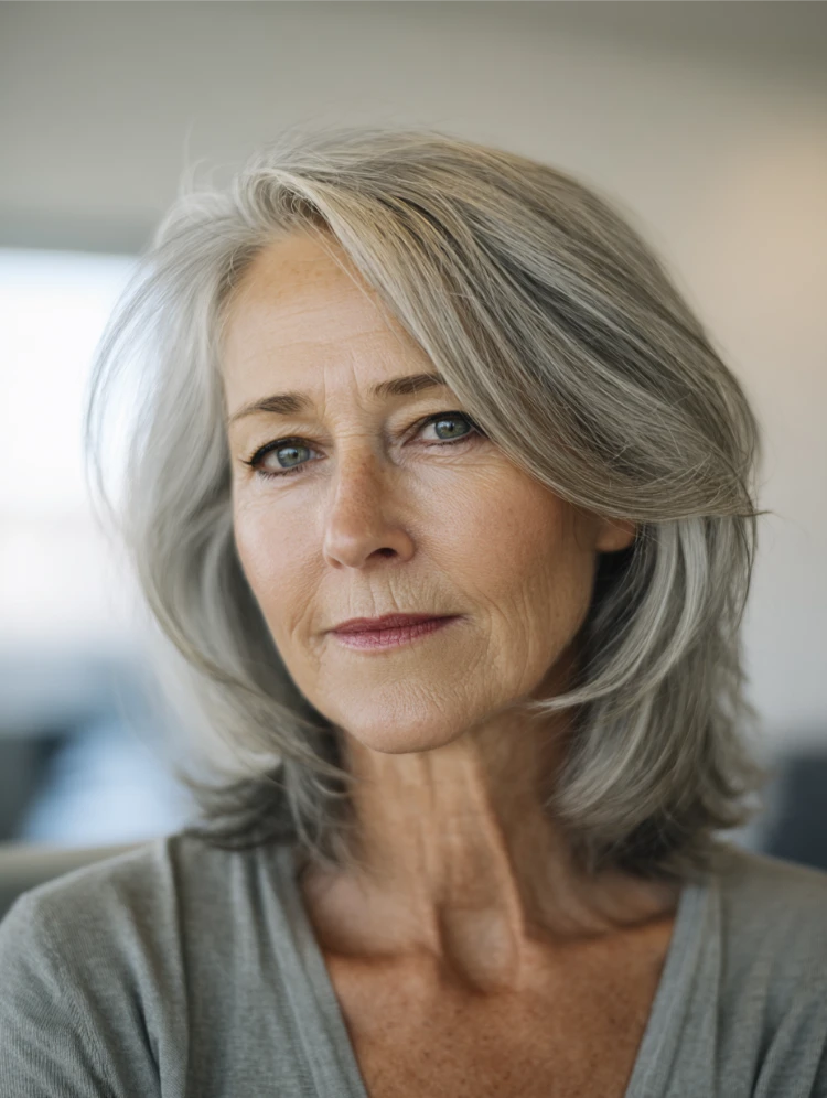 frisuren ab 70 die 25 schönsten mittellangen schnitte mittellanger schnitt mit sanftem außenschwung