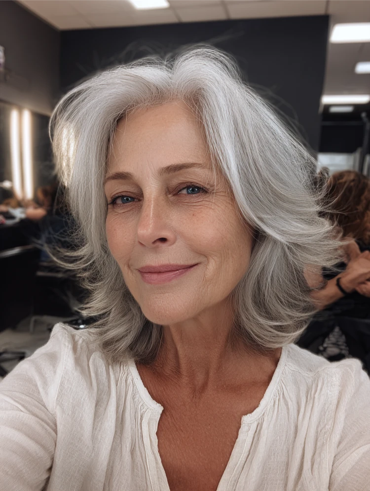 frisuren ab 70 die 25 schönsten mittellangen schnitte mittellanger schnitt mit schwungvollen stufen