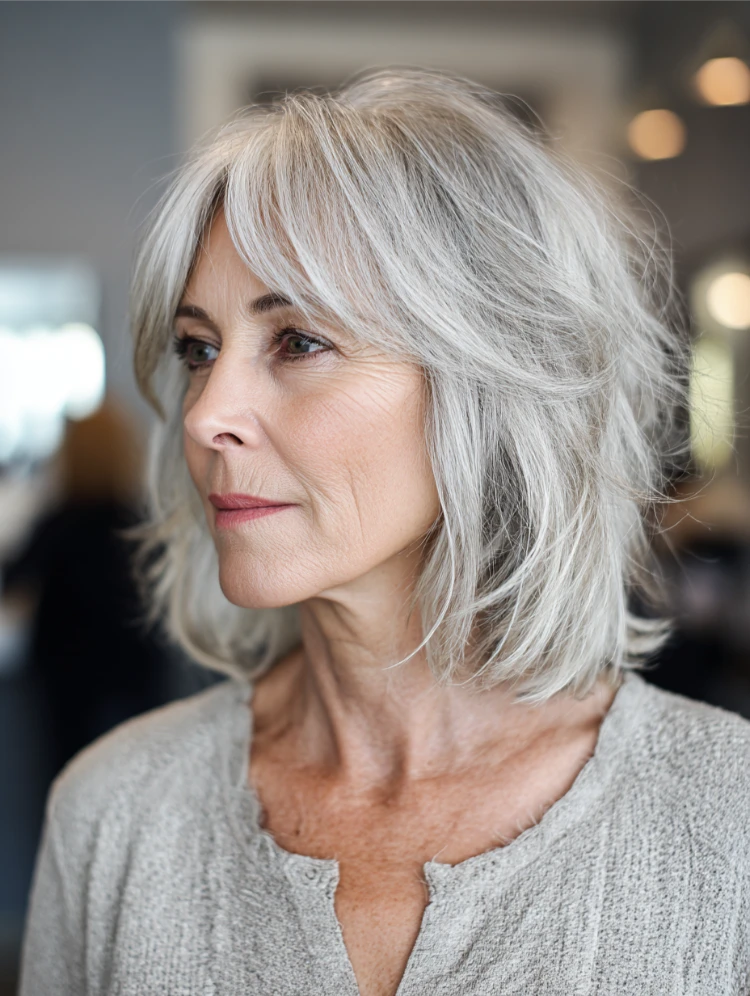 frisuren ab 70 die 25 schönsten mittellangen schnitte mittellanger schnitt mit texturierten spitzen