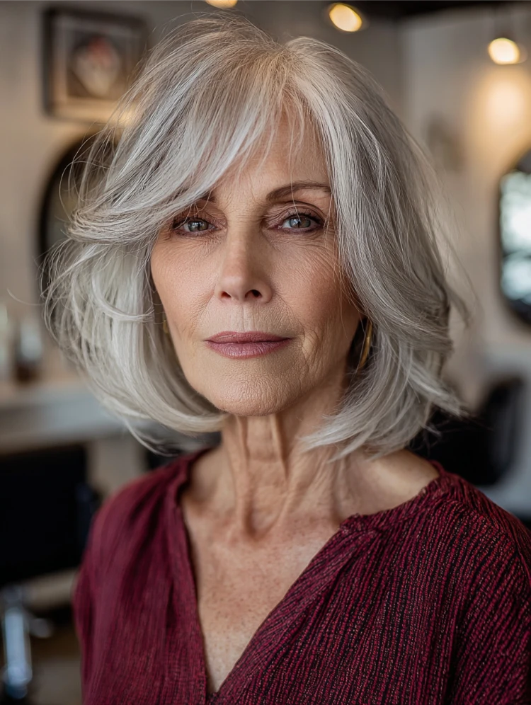 frisuren ab 70 die 25 schönsten mittellangen schnitte schulterlanges haar mit face framing stufen