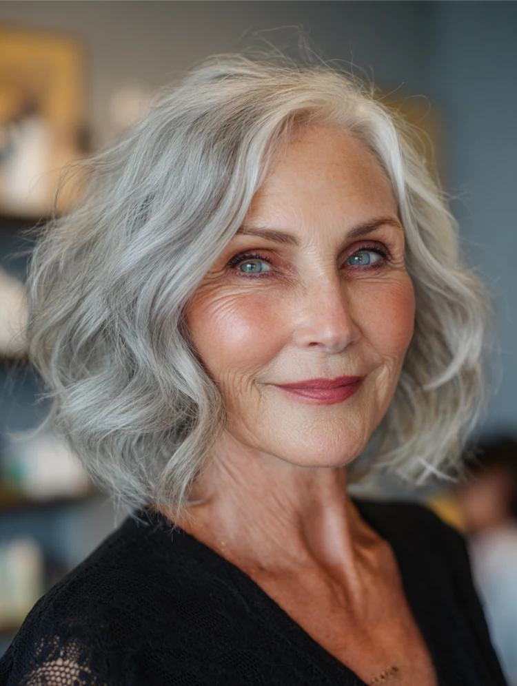 frisuren ab 70 die 25 schönsten mittellangen schnitte weiche, schulterlange wellen