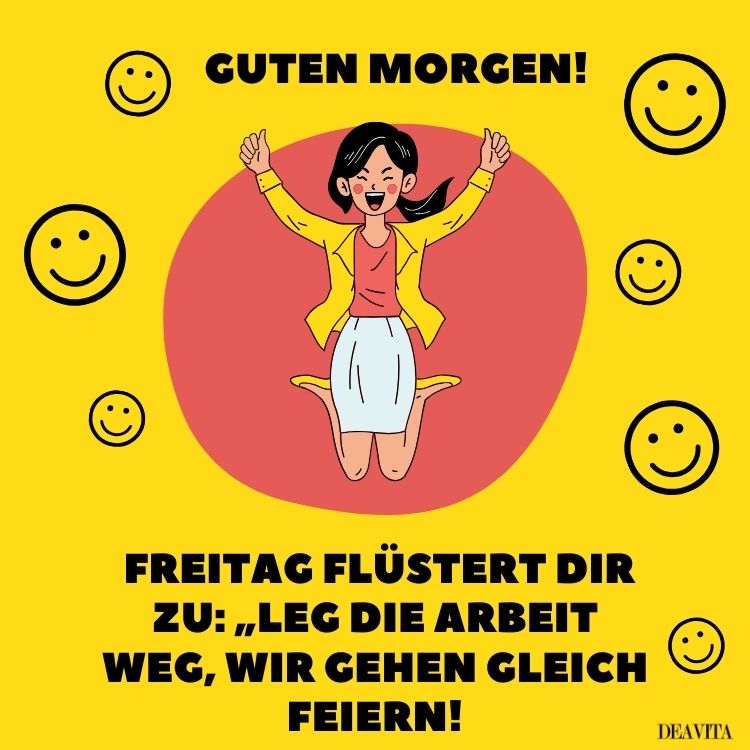 guten morgen freitag lustig bilder mit sprüchen