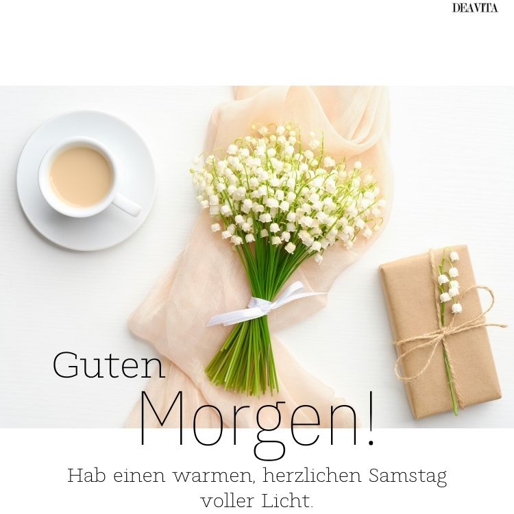 guten morgen samstag wunsch