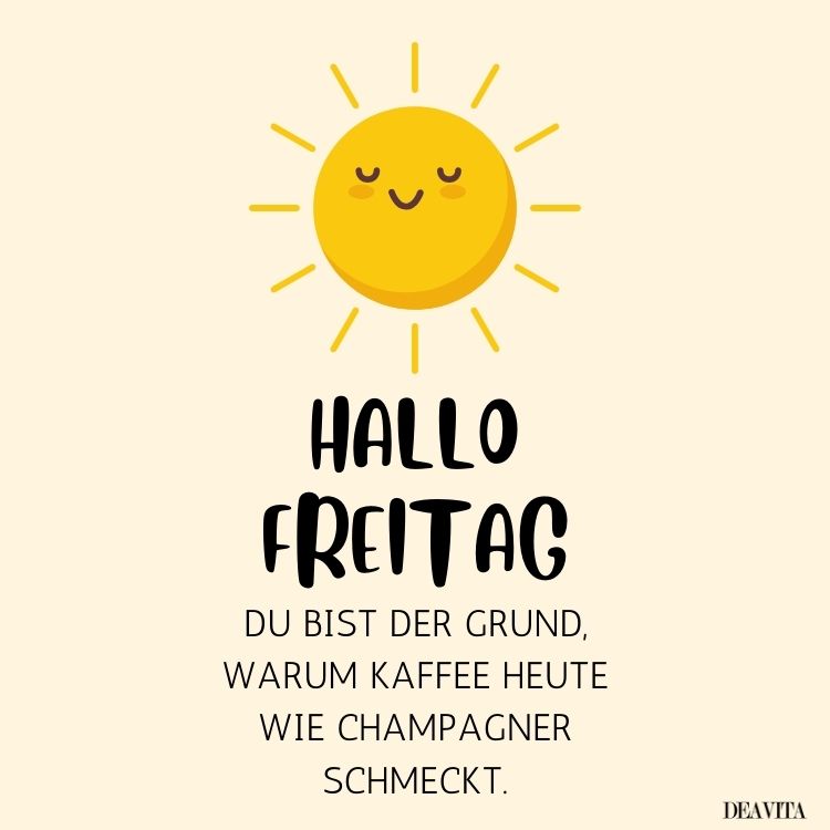 hallo freitag bilder mit sprüchen