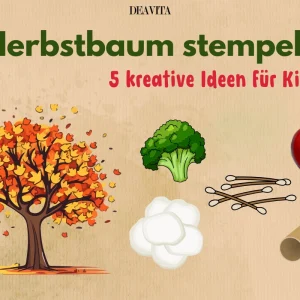 herbstbaum stempeln 5 kreative ideen für kinder