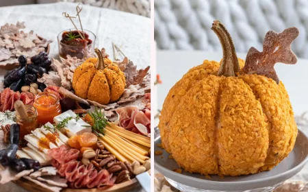 herbstliche party snackplatte selber machen