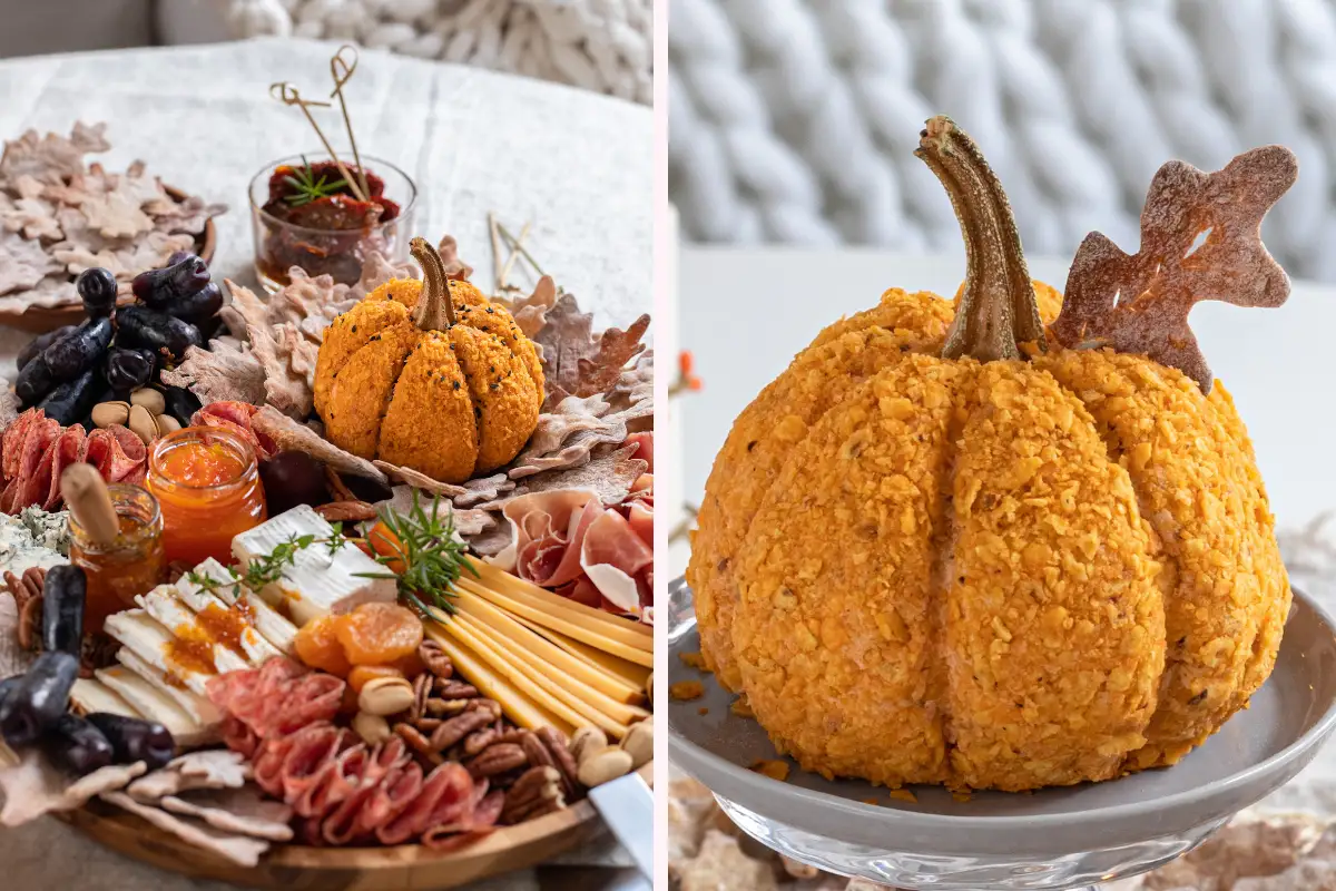 herbstliche party snackplatte selber machen