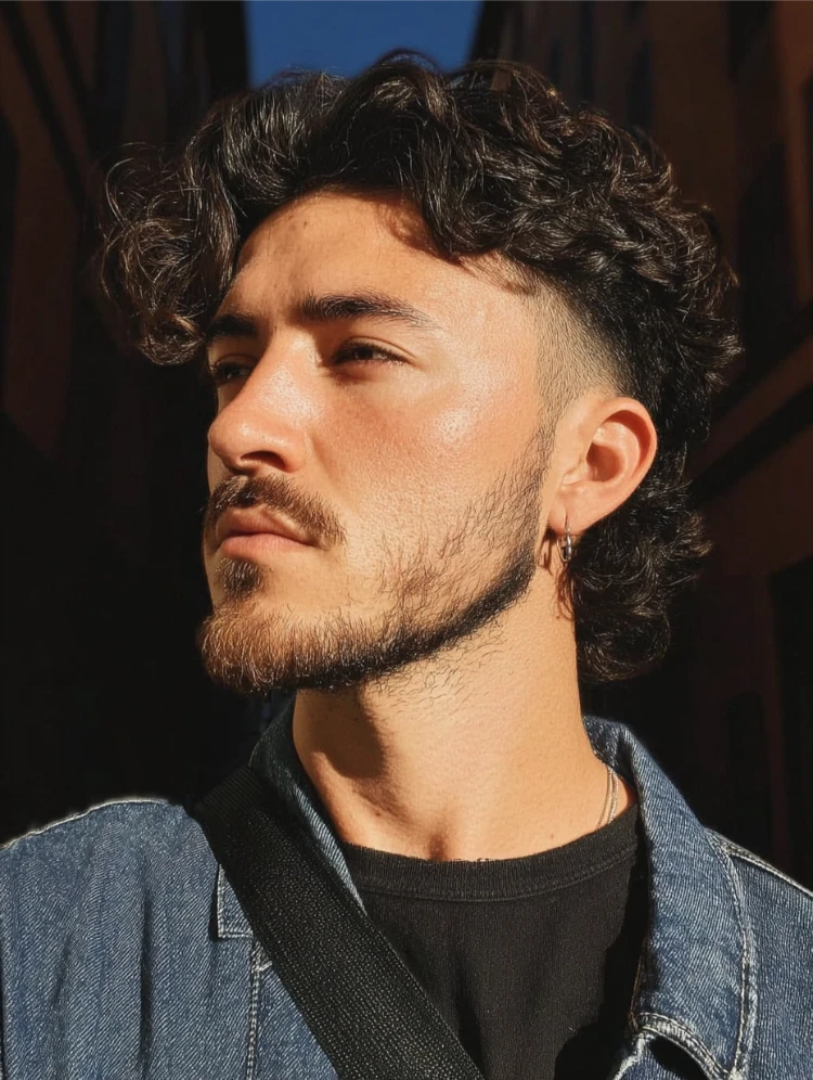 italienische männerfrisuren 2025 modern mullet