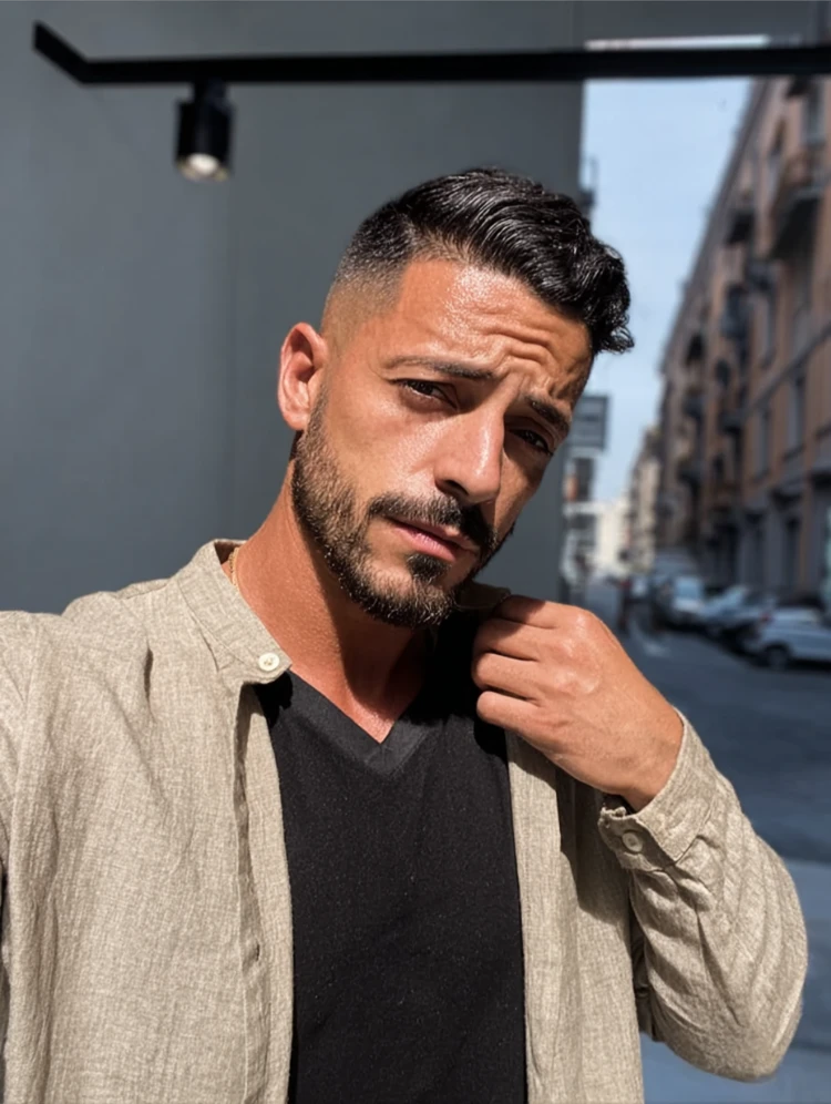 italienische männerfrisuren 2025 the clean cut