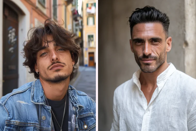 italienischen männerfrisuren 2025