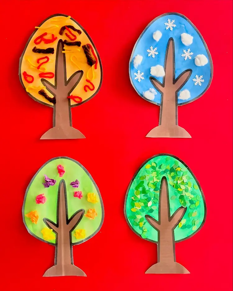 Jahreszeitenwechsel für Kinder erklärt einfach und kreativ