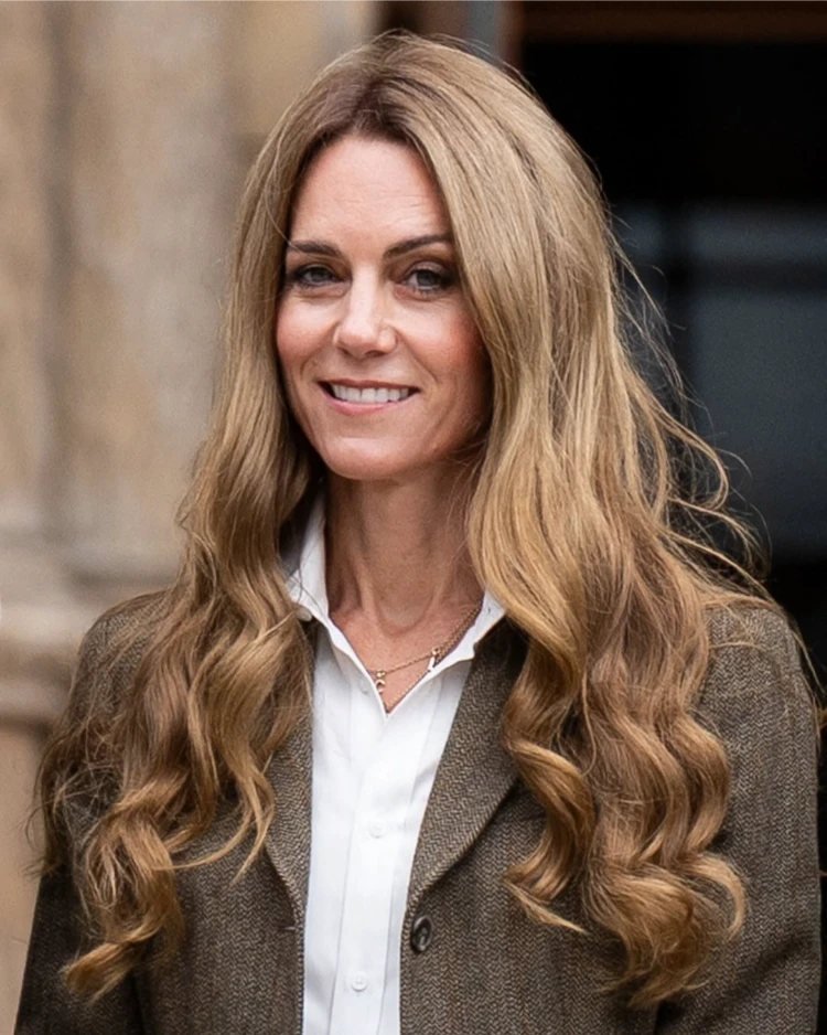 kate midleton mit butter biscuit blonde haar für den herbst 2025