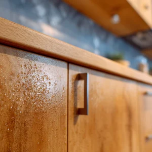 klebrige küchenschränke schnell und schonend das problem lösen