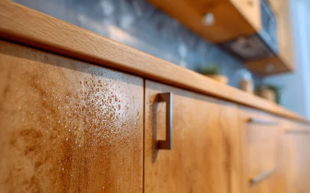 klebrige küchenschränke schnell und schonend das problem lösen