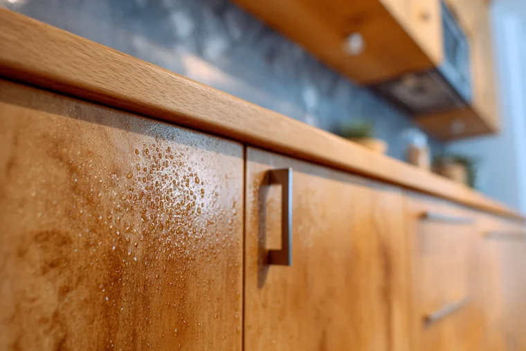 klebrige küchenschränke schnell und schonend das problem lösen