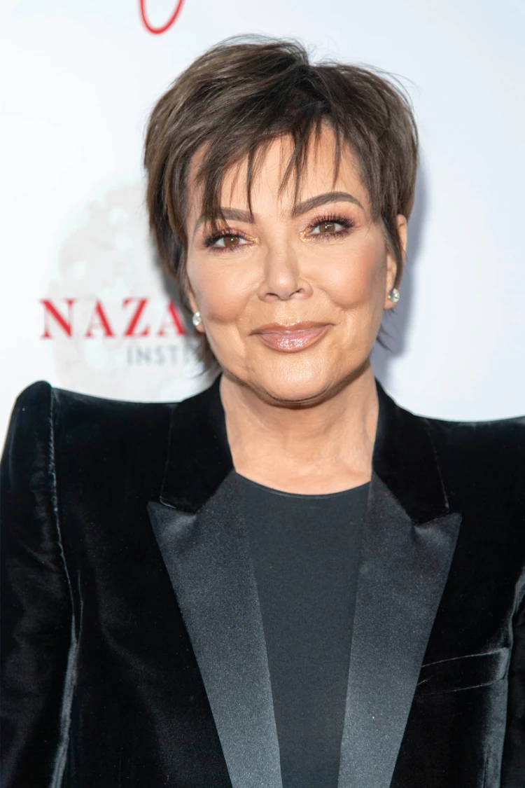 kris jenner pixie cut