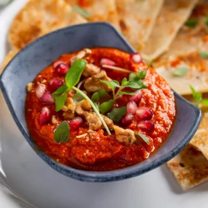 Leckerer Muhammara Dip selber machen schnell und einfach Rezept