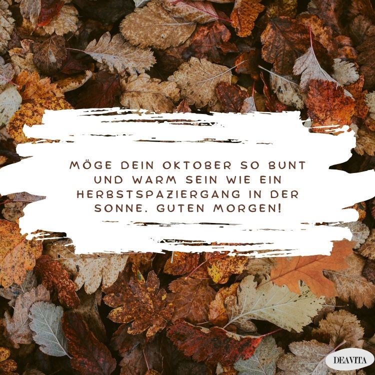oktober bunt und warm sprüche