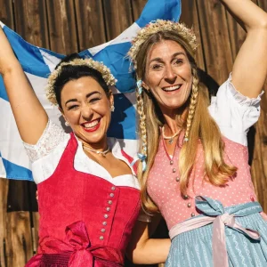 oktoberfest frisuren mit haarreif