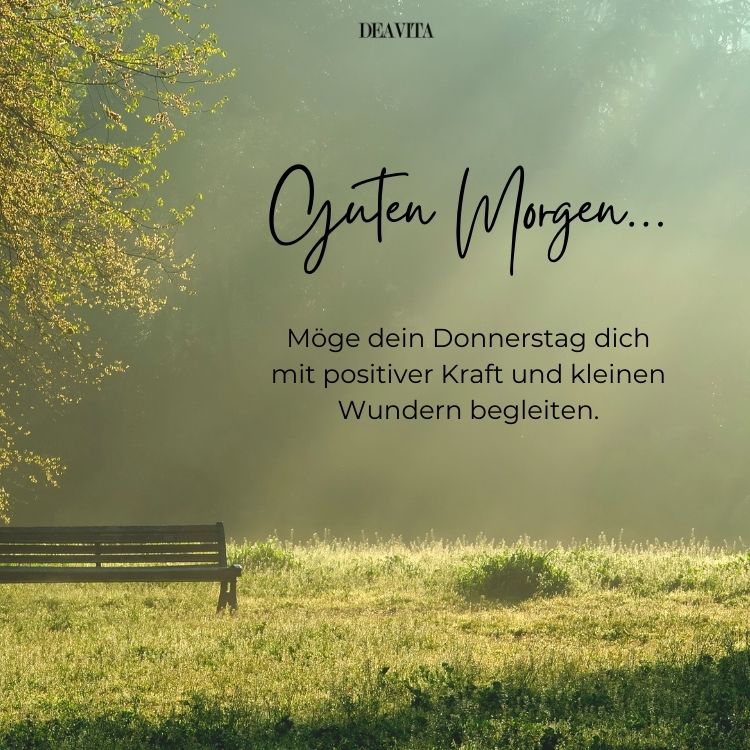 optimismus wünschen am donnerstag