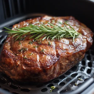 ribeye steak (entrecôte) im airfryer