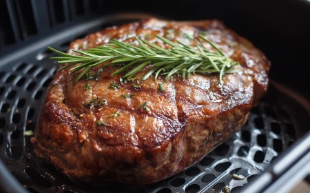 ribeye steak (entrecôte) im airfryer