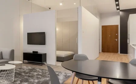 schlafzimmer stilvoll abgetrennt