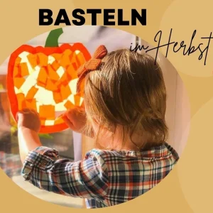 Sonnenfänger im Herbst basteln Anleitung