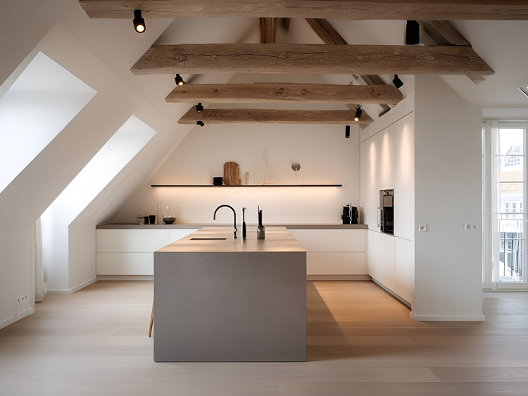 Spots lassen sich beliebig ausrichten, um Bereiche gezielt zu beleuchten