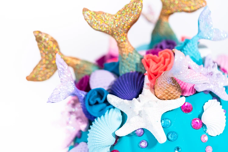 unterwasserwelt kürbis selbst gesltaten