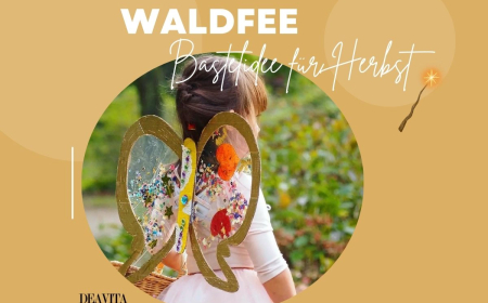 Waldfee basteln Anleitung und Ideen