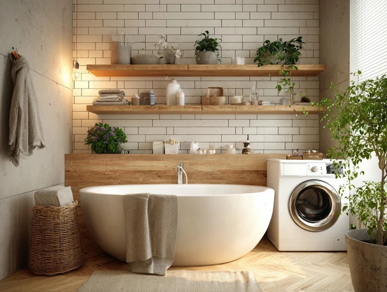 Waschmaschine neben der Badewanne platzieren - Halten Sie diese Regeln ein