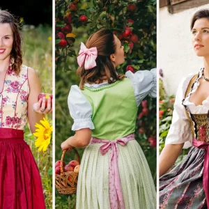 wiesn dirndl frisuren mit bob