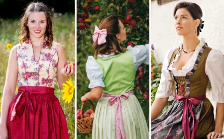 wiesn dirndl frisuren mit bob