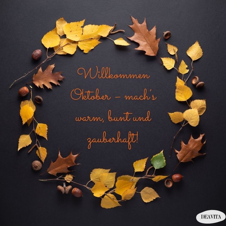 willkomen oktober bilder zum teilen