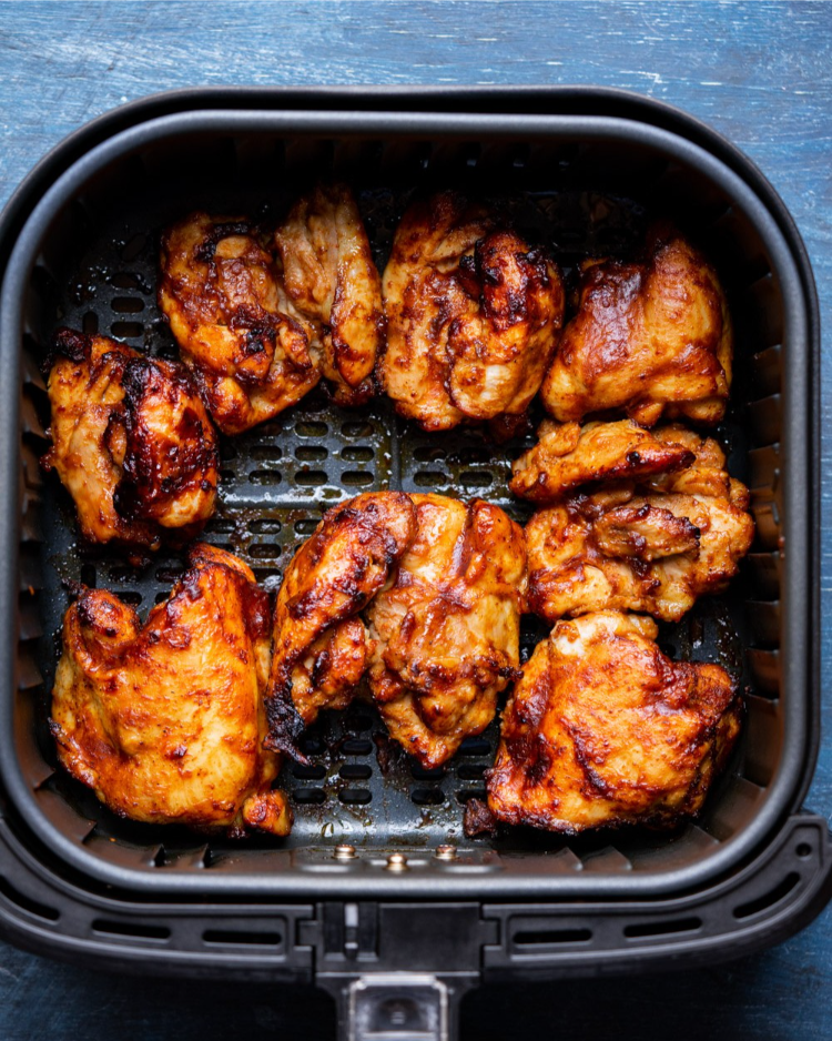 air fryer bbq chicken thighs