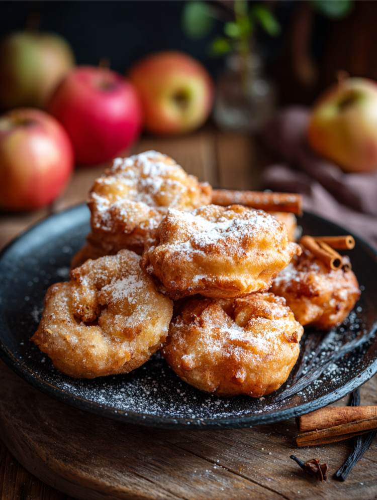 apfelkrapfen aus der heißluftfritteuse