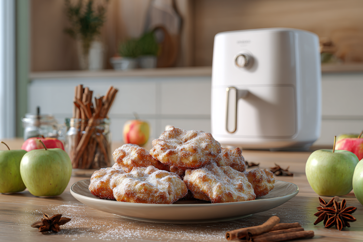 apfelkrapfen aus heißluftfritteuse
