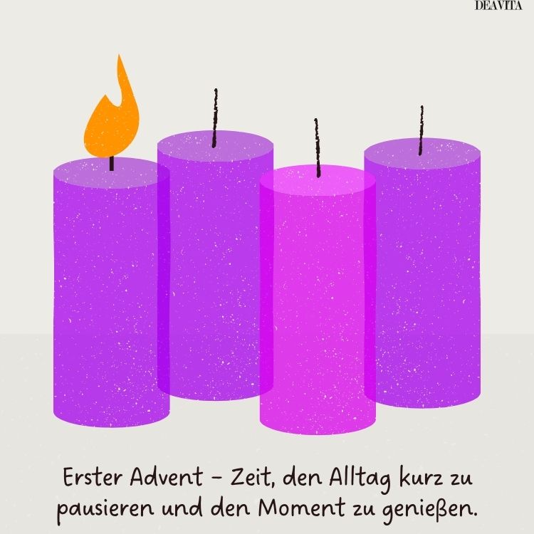 besinnlich 1 advent sprüche whatsapp