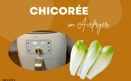 chicorée in der heißluftfritteuse