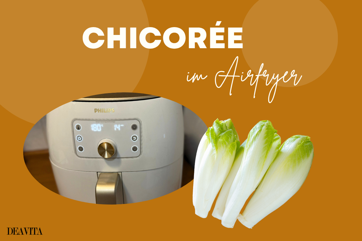 chicorée in der heißluftfritteuse