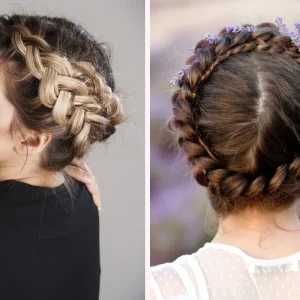 flechtfrisuren haarkranz im vergleich varianten im überblick